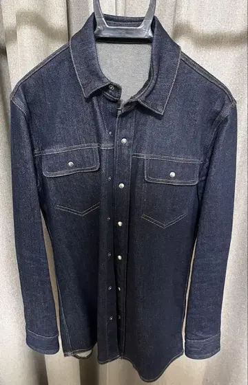 JIL SANDER 데님 셔츠 39 질 샌더 인디고