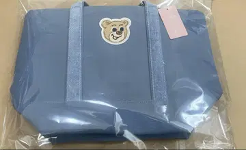 페이러 올드 테디 와펜 토트백 블루