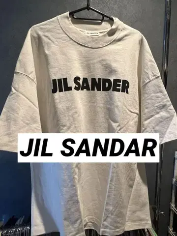 JIL SANDER 오버사이즈 티셔츠 화이트