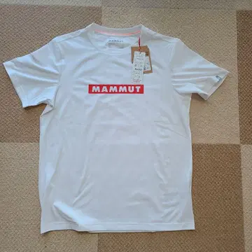 MAMMUT 로고 프린트 티셔츠
