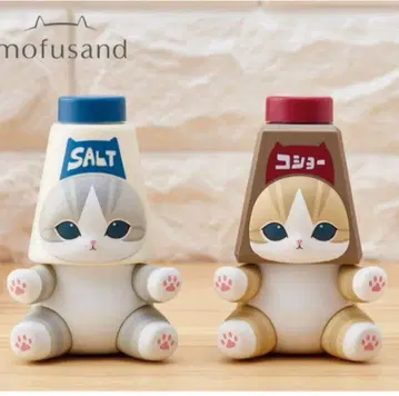 mofusand 주방 피규어 ~조미료 통~ 2종 세트