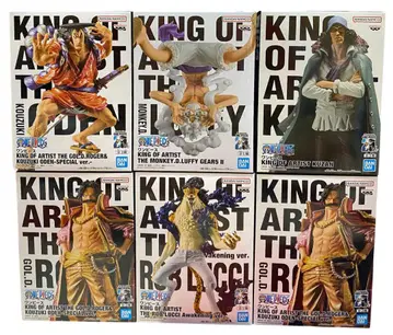 [묶음 판매] 원피스 KING OF ARTIST 피규어 6개 세트