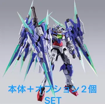 새상품 METAL BUILD 더블오 퀀터 풀세이버 + 옵션 세트