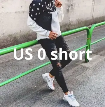 아메리칸 이글 스키니 팬츠 블랙 0 short