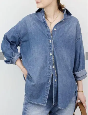 두지엠 클라세 별주 Lee 데님 셔츠