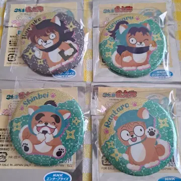 닌자 타마 란타로 동물 포제 글리터 배지 도이 선생님 키리마루