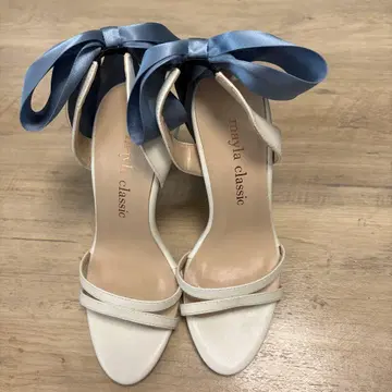 마이라 클래식 mayla classic 아이보리 하이힐