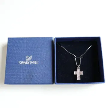 스와로브스키 Cross Light Amethyst 펜던트