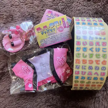 덕질에 참전! 굿즈 세트 마스코트 코스튬 세트 핑크 세트 가챠