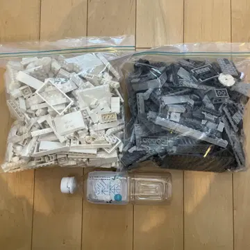Lego 화이트 블랙 그레이 계열만 1.78kg