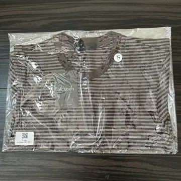 ok.soon W 스트라이프 티셔츠 브라운