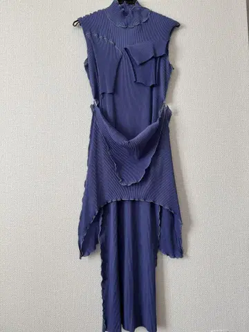 (얼룩 있음) kotohayokozawa todo 슬리브리스 원피스
