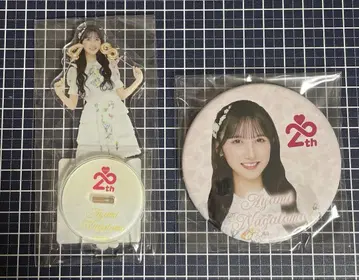 AKB48 '48의 날' 기념 스크래치 아크릴 스탠드 & 캔뱃지