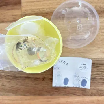 삼색 고양이 우리 아이 털뭉치 가챠 반려동물 털 보관함