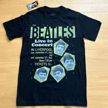 The Beatles 비틀즈 티셔츠 밴딩 미사용품 택 포함