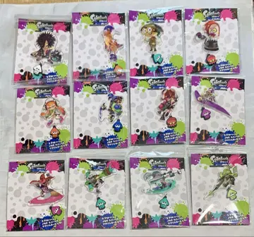 Splatoon 스프라툰 오징어 러버 아크릴 키링