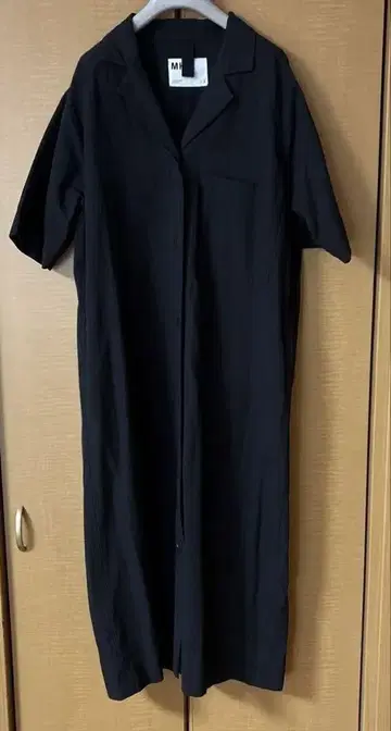 MHL. 블랙 셔츠 원피스 M