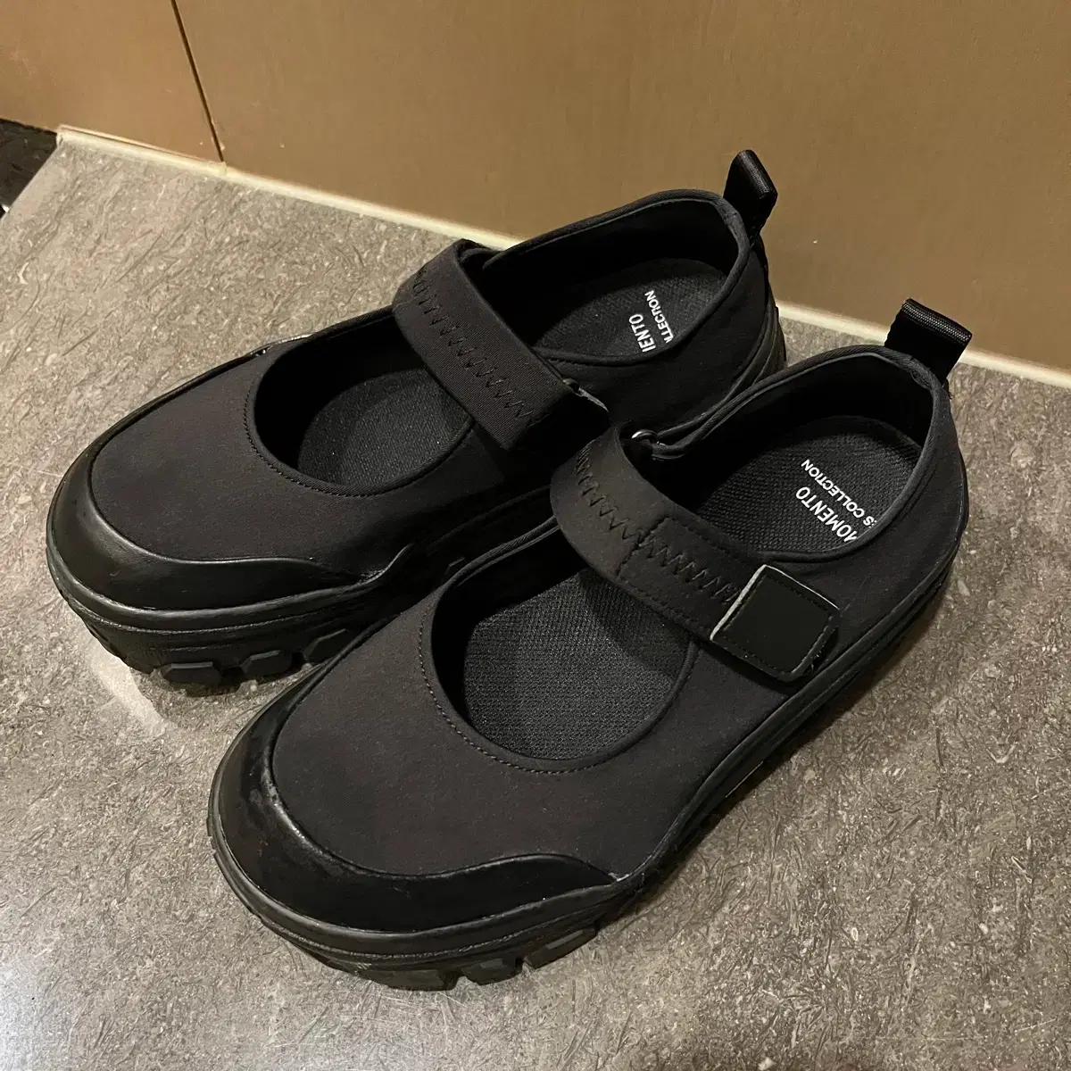 ○amomento○Vibram Mary Jane○23.5〜24.5○ AMOMENTO Vibram Mary Jane - Black | Garmentory