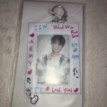 BTS 진 RUNSEOKJIN in JAPAN 포토 카드 홀더
