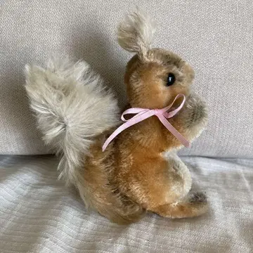 슈타이프 사 다람쥐 포시 봉제 인형 빈티지