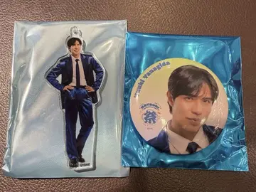MATSURI 야나기타 유키 아크링 키링 & 캔뱃지 세트
