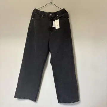 MONO-MART 블랙 스트레이트 데님