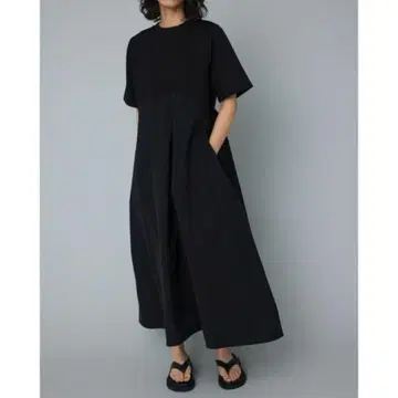 HeRIN.CYE 도킹 원피스 FREE 블랙 여성용