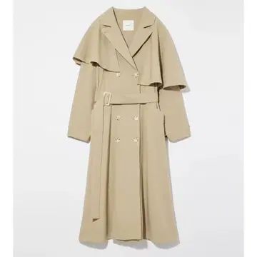 eaphi ASYMMETRY CAPE TRENCH COAT 사이즈 2