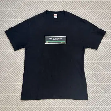 THA BLUE HERB 블랙 티셔츠 2020 XL