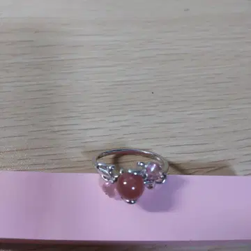 하트 모티브 반지