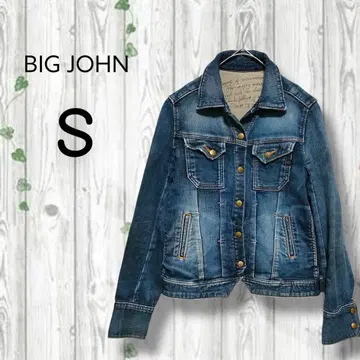 빅존 big john 데님 자켓 스트레치 블루종 부드러운 파랑