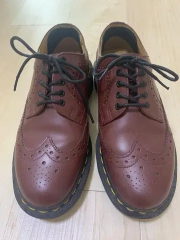 Dr.martens 3홀 24~24.5cm 가죽 신발