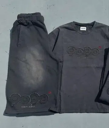9090 OG Logo Vintage tee. 셋업