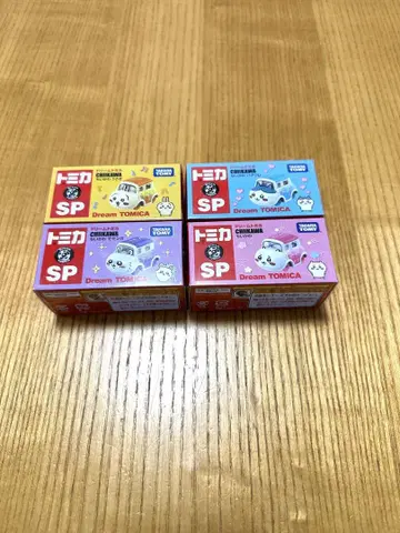 치이카와 토미카 4점 묶음 판매
