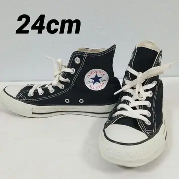 CONVERSE ALL STAR 블랙 24cm 컨버스 하이컷