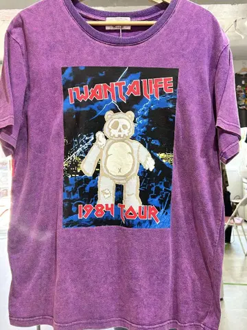 1984 TOUR I WANT A LIFE 티셔츠