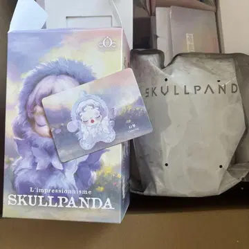 SKULLPANDA L'impressionnisme 시리즈