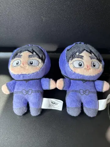 닌타마 란타로 호와누이 봉제 인형 아야베 키하치로 2체 세트