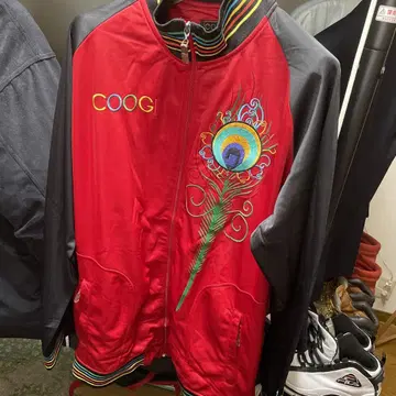 COOGI 쿠지 자수 트랙 자켓 저리 블루종 3X
