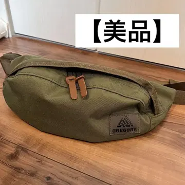 그레고리 바디백 올리브