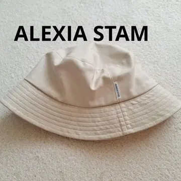 ALEXIA STAM 베이지 버킷 햇