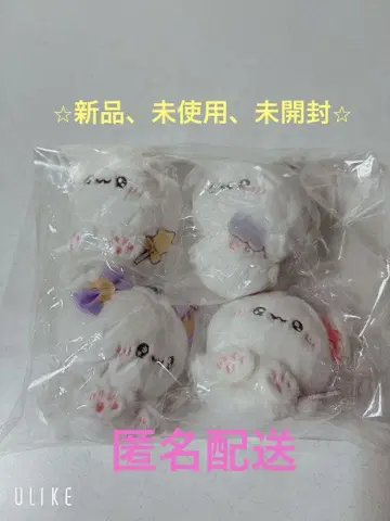 치무무. 마호우치 해수욕장 후와큐 마스코트 4종 세트