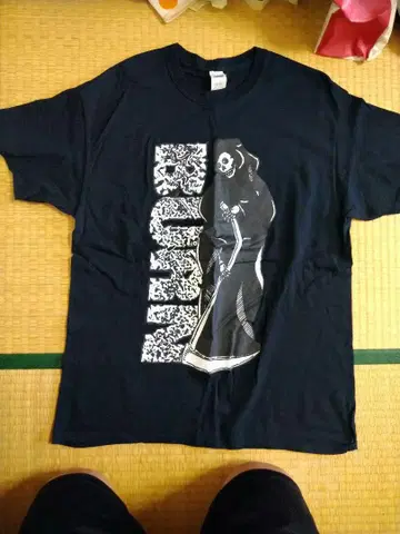 deathwish BURNT 스켈레톤 티셔츠