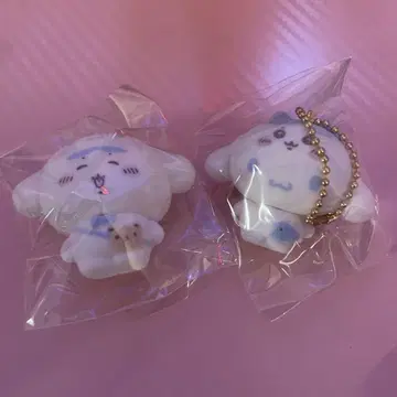 산리오 치이카와 (먼작귀) 시크릿 플로키 마스코트 참 시나모롤
