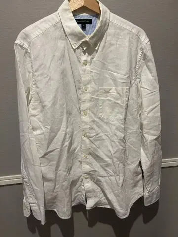 BANANA REPUBLIC 버튼 다운 셔츠 XL 화이트