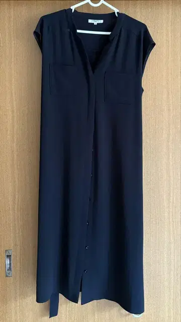 프렌치 슬리브 셔츠 원피스