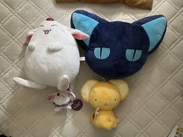 CLAMP 캐릭터 봉제 인형 & 쿠션 4점