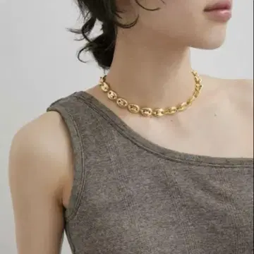 ADAM ET ROPE' coffee beans necklace