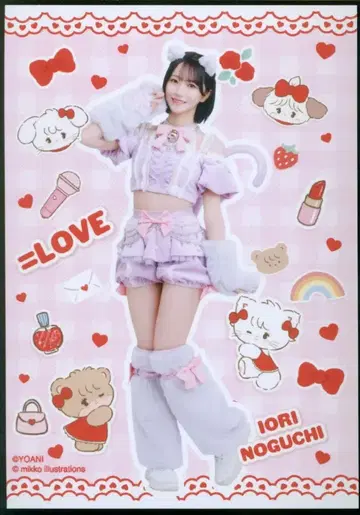 =LOVE 아티스트 콜라보 노구치 이오리 mikko 히키