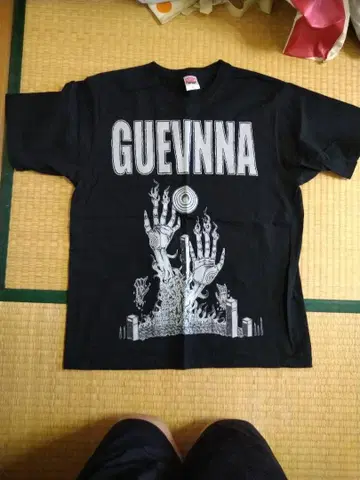 GUEVNA 티셔츠 L 사이즈 블랙